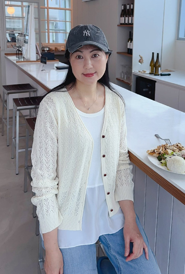 B108.圓領下擺拼接彈性背心