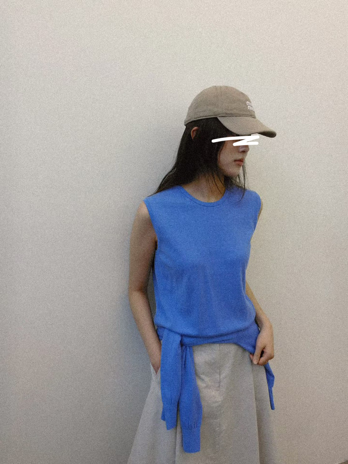 B43.質感家圓領雅致針織背心