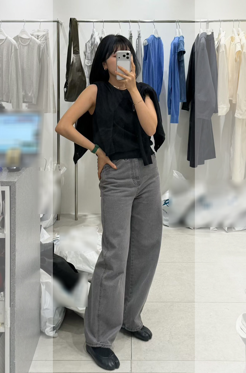 B43.質感家圓領雅致針織背心