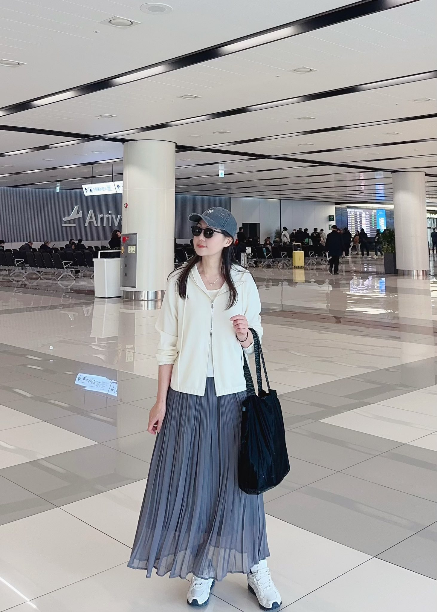 優雅慵懶U領針織背心