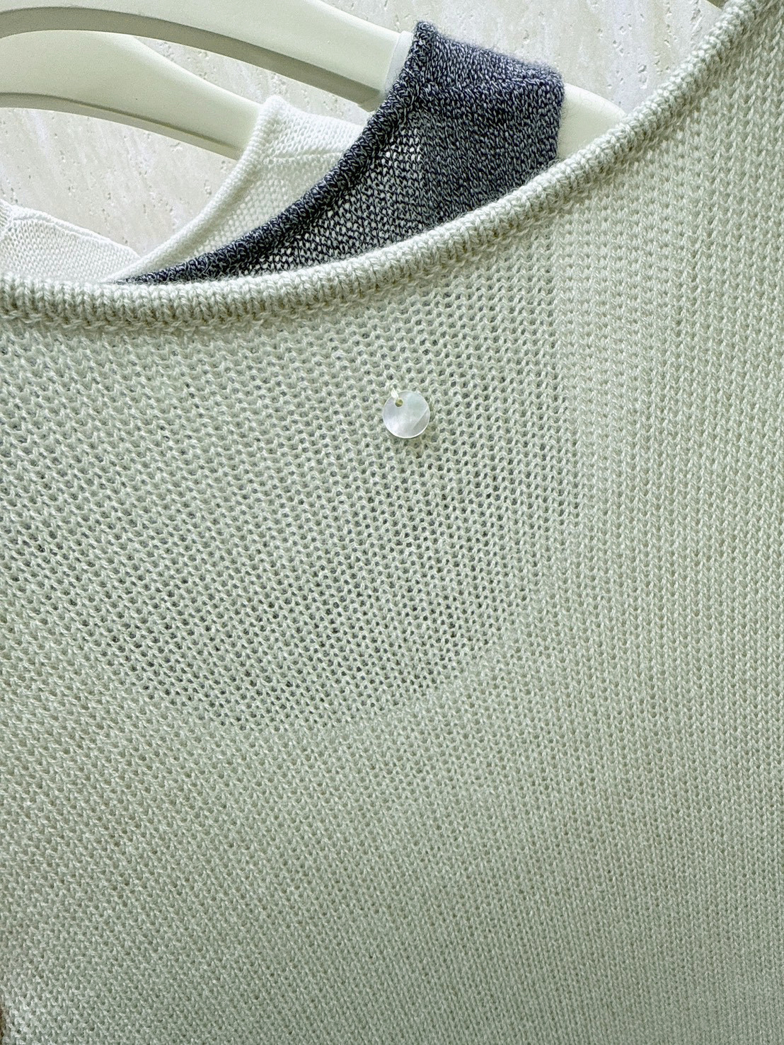 B07.優雅慵懶U領針織背心