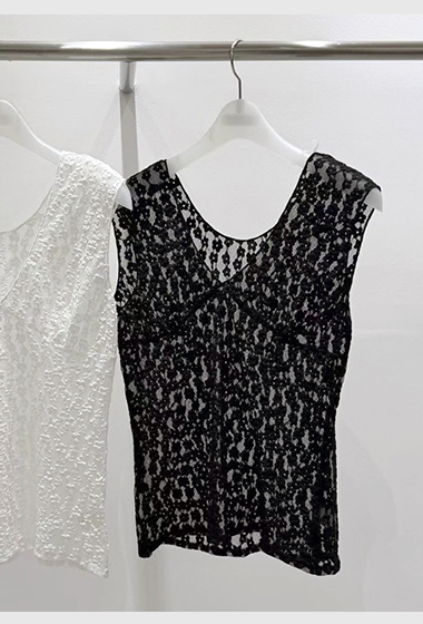 B07.質感家浪漫蕾絲背心