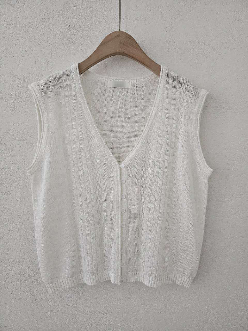 B122.星星家25%韓紙新布料針織背心