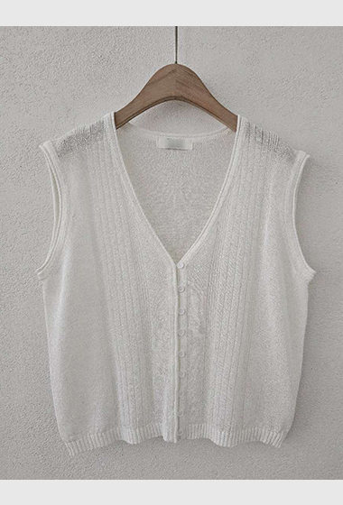 B122.星星家25%韓紙新布料針織背心