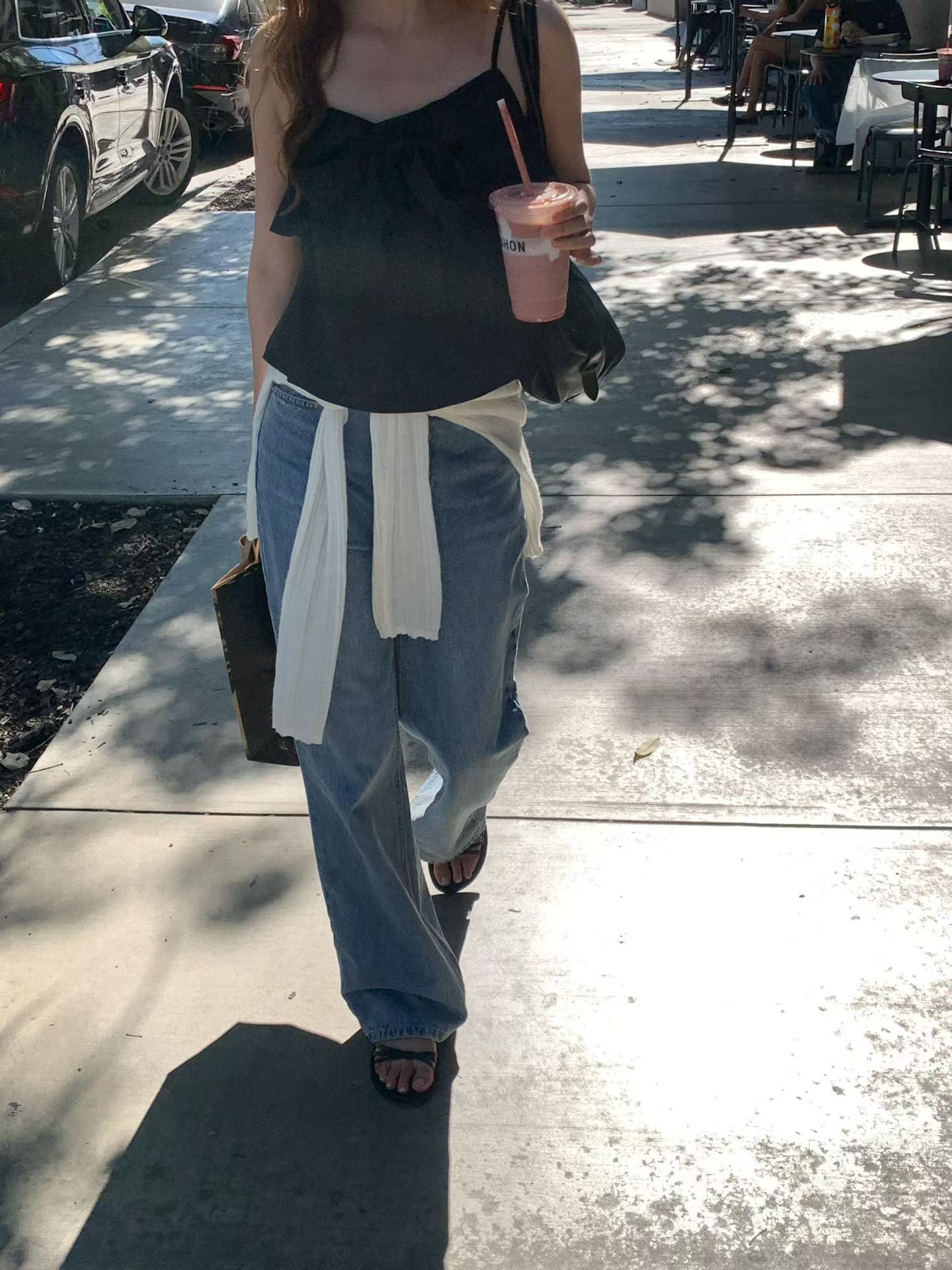 B19.大V家蝴蝶綁帶背心