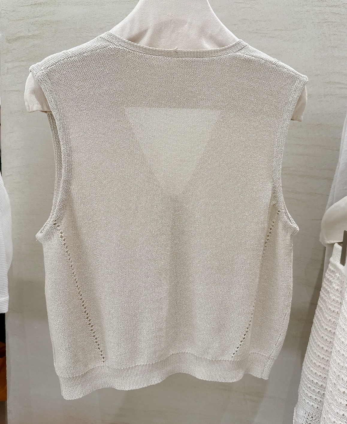 B16.初夏拉鍊薄針織背心