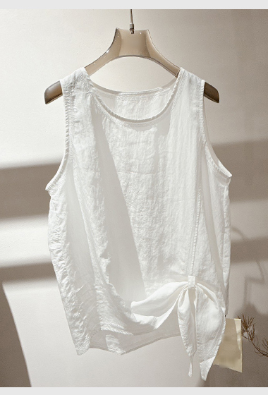 A02.側三角巾設計感背心