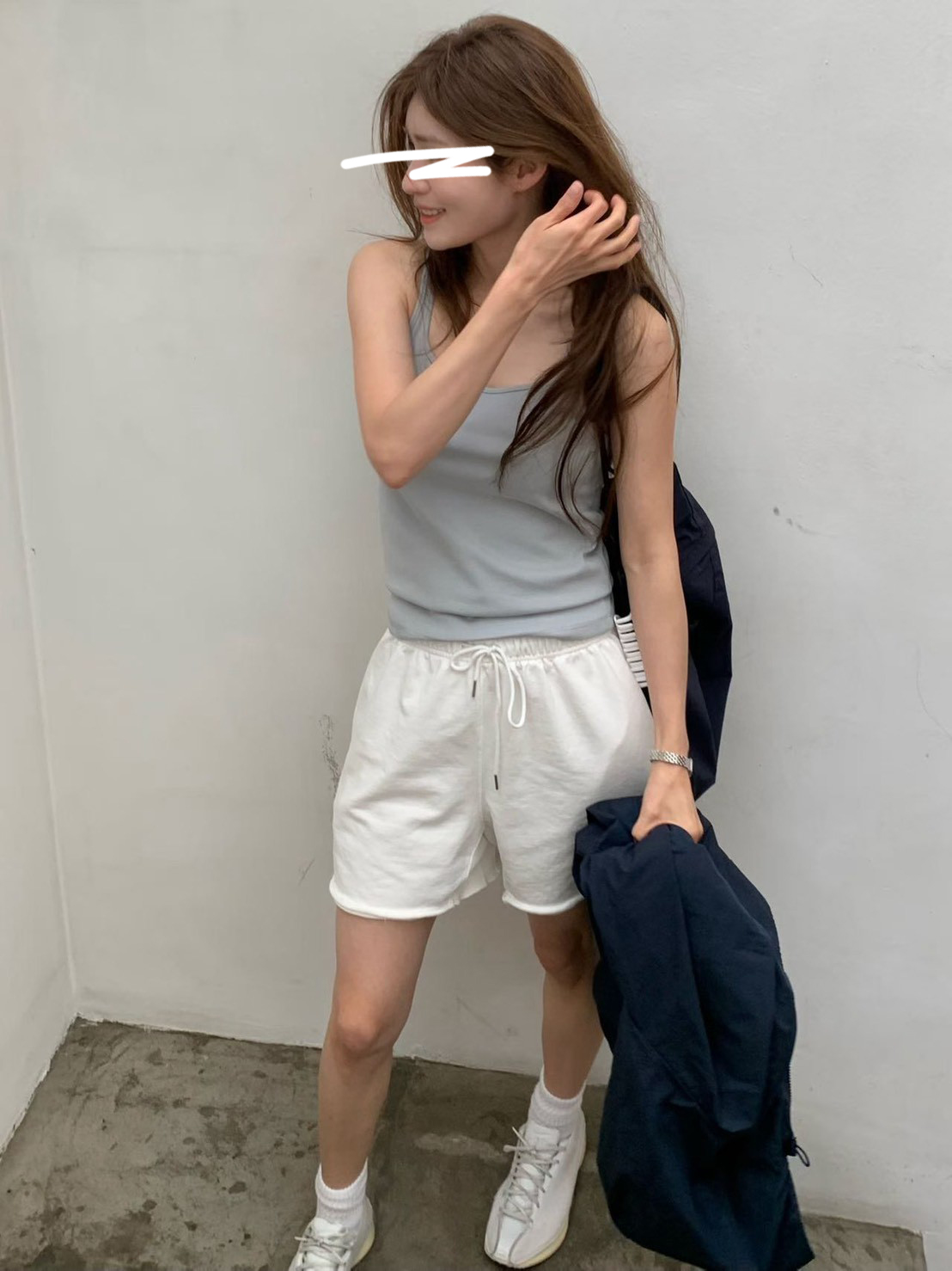 B100.纖瘦家基本好搭方領背心