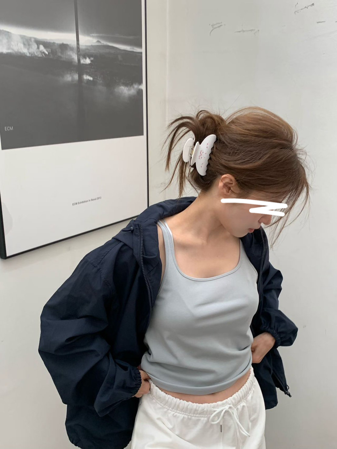 B100.纖瘦家基本好搭方領背心