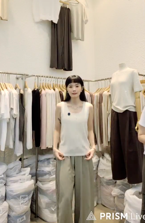 B49.星星家亞麻混紡背心