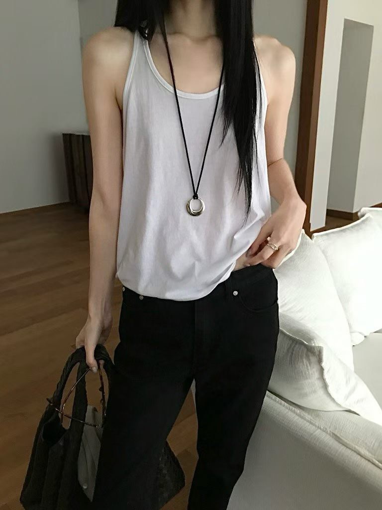 B105.小V家後挖背Y字背心
