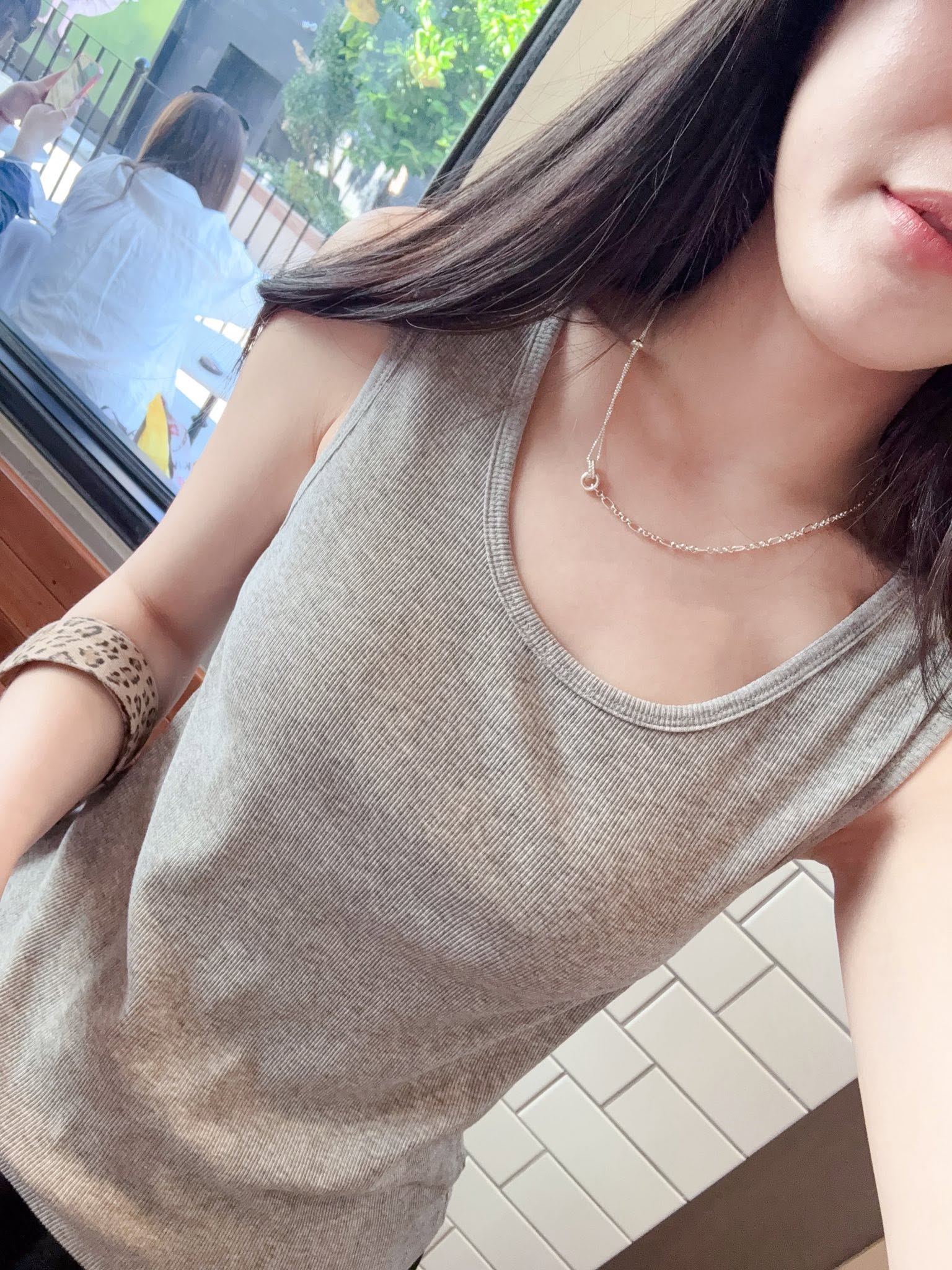 夏日羅紋彈性背心(正常版)