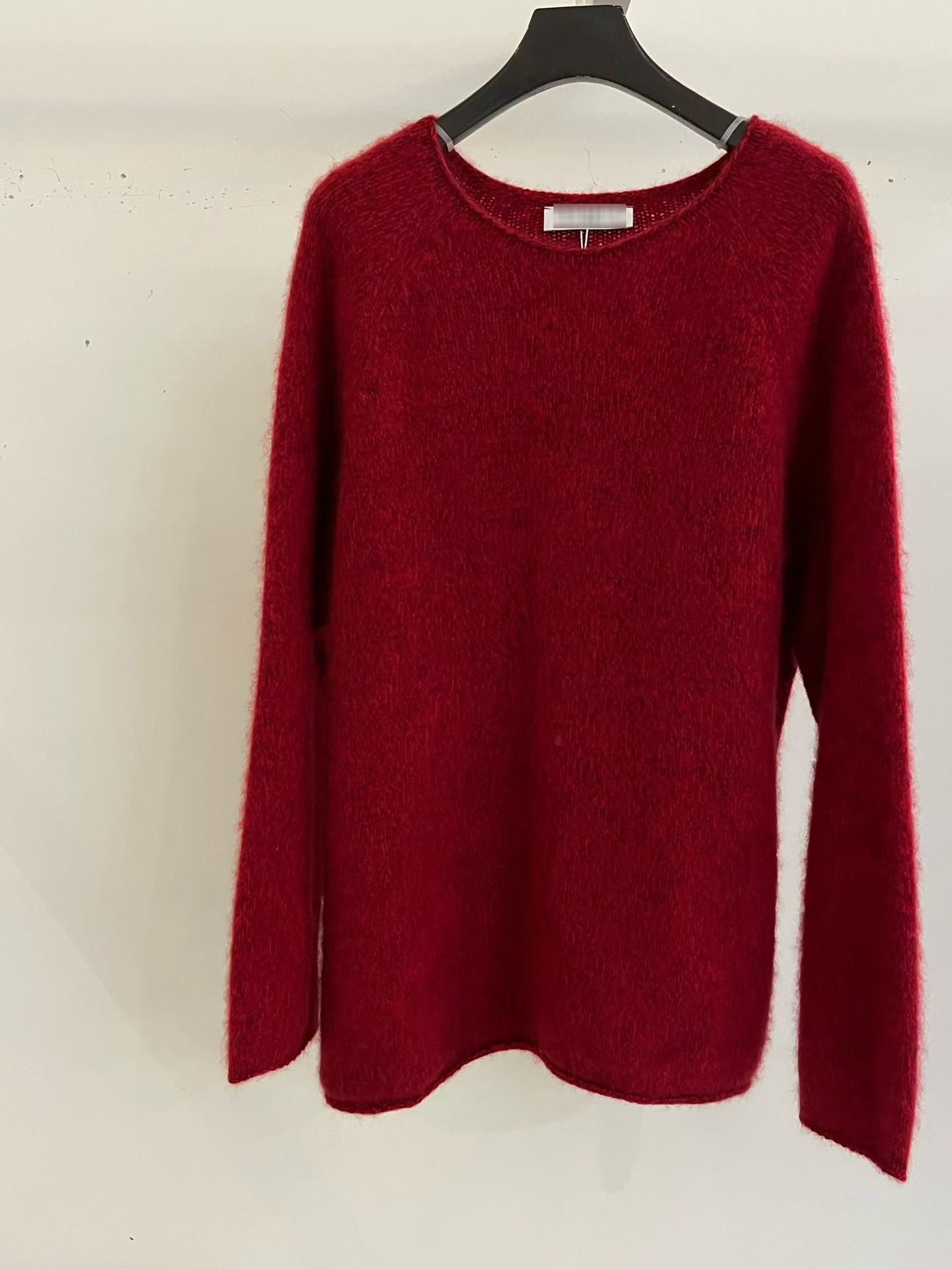 B89.絕美混紗100%羊毛寬鬆毛衣