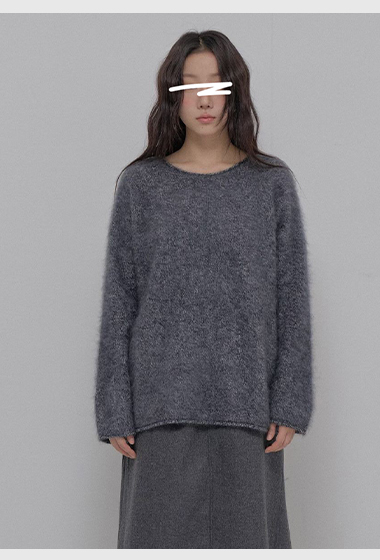 B89.絕美混紗100%羊毛寬鬆毛衣