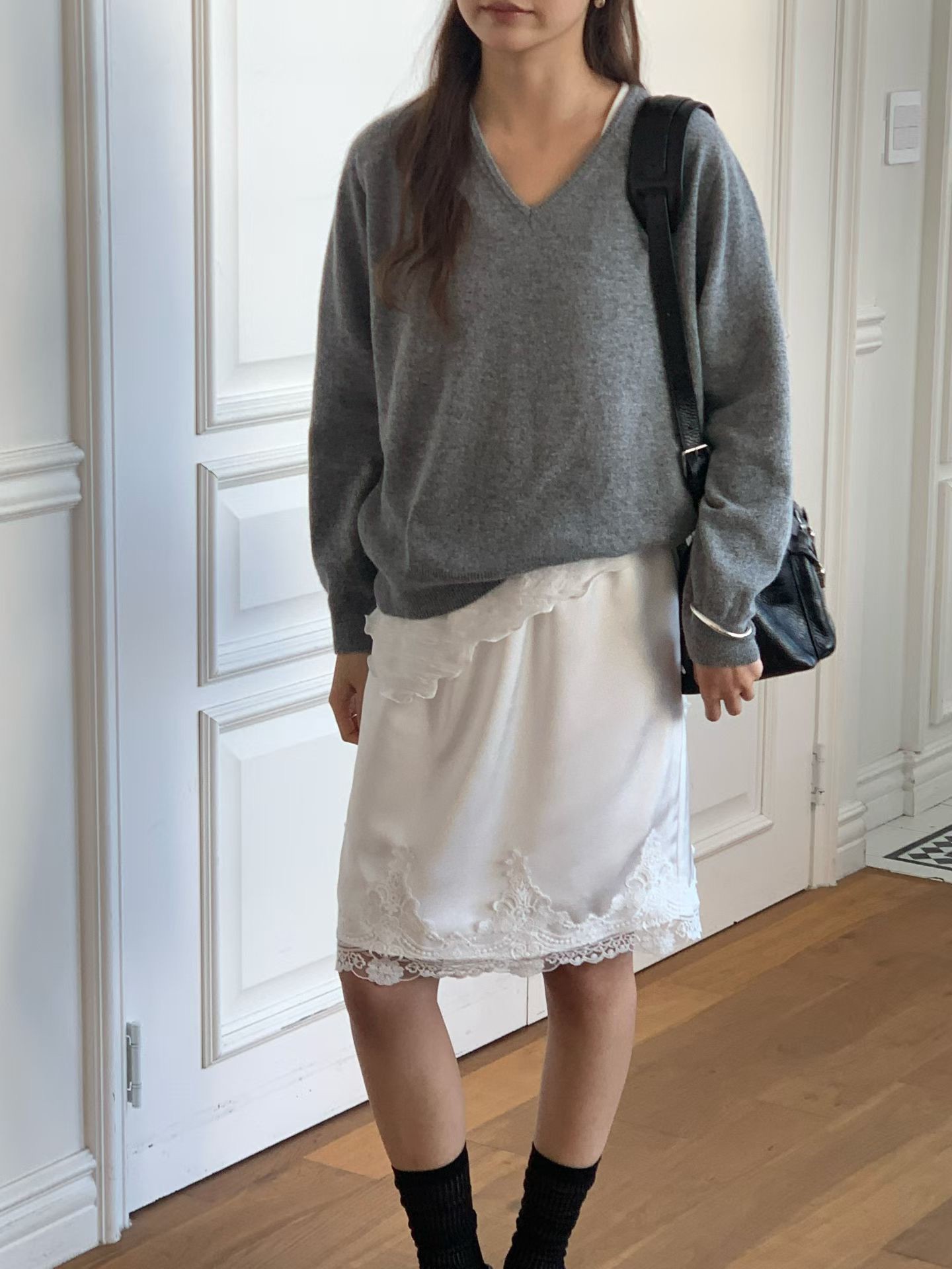 B03.大V家莫蘭迪5%CASHMERE針織衫