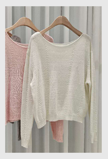 B87.星星家粉彩63%Wool麻花針織衫