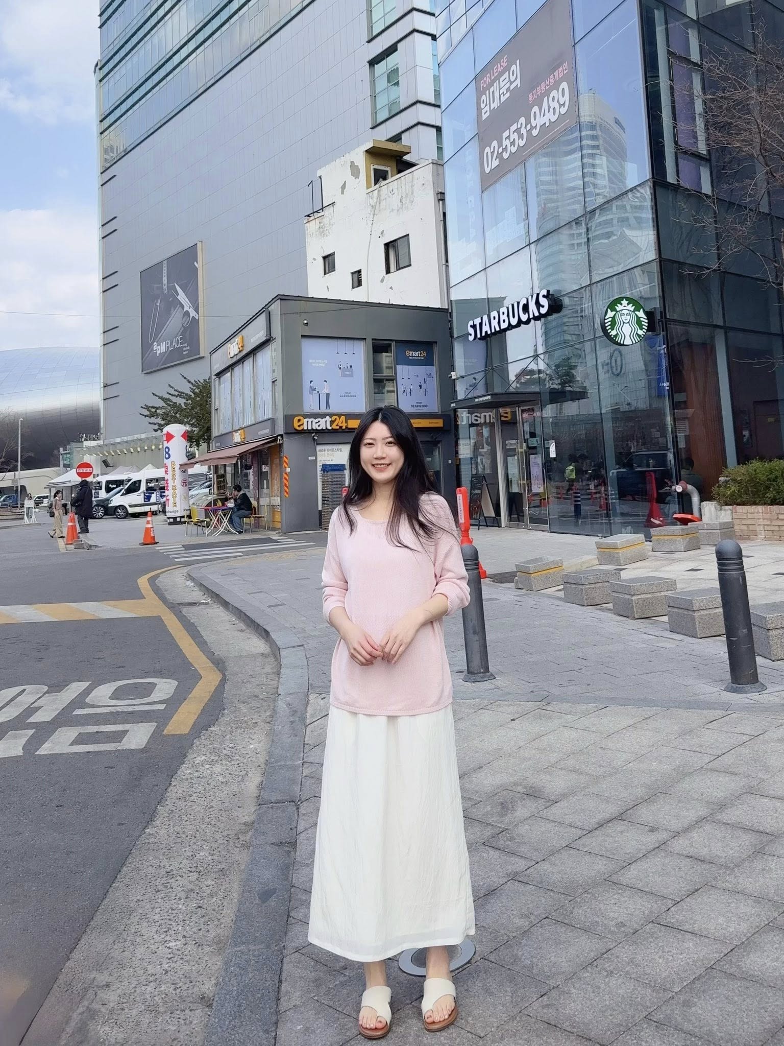 A71.糖果甜色圓領落肩針織上衣