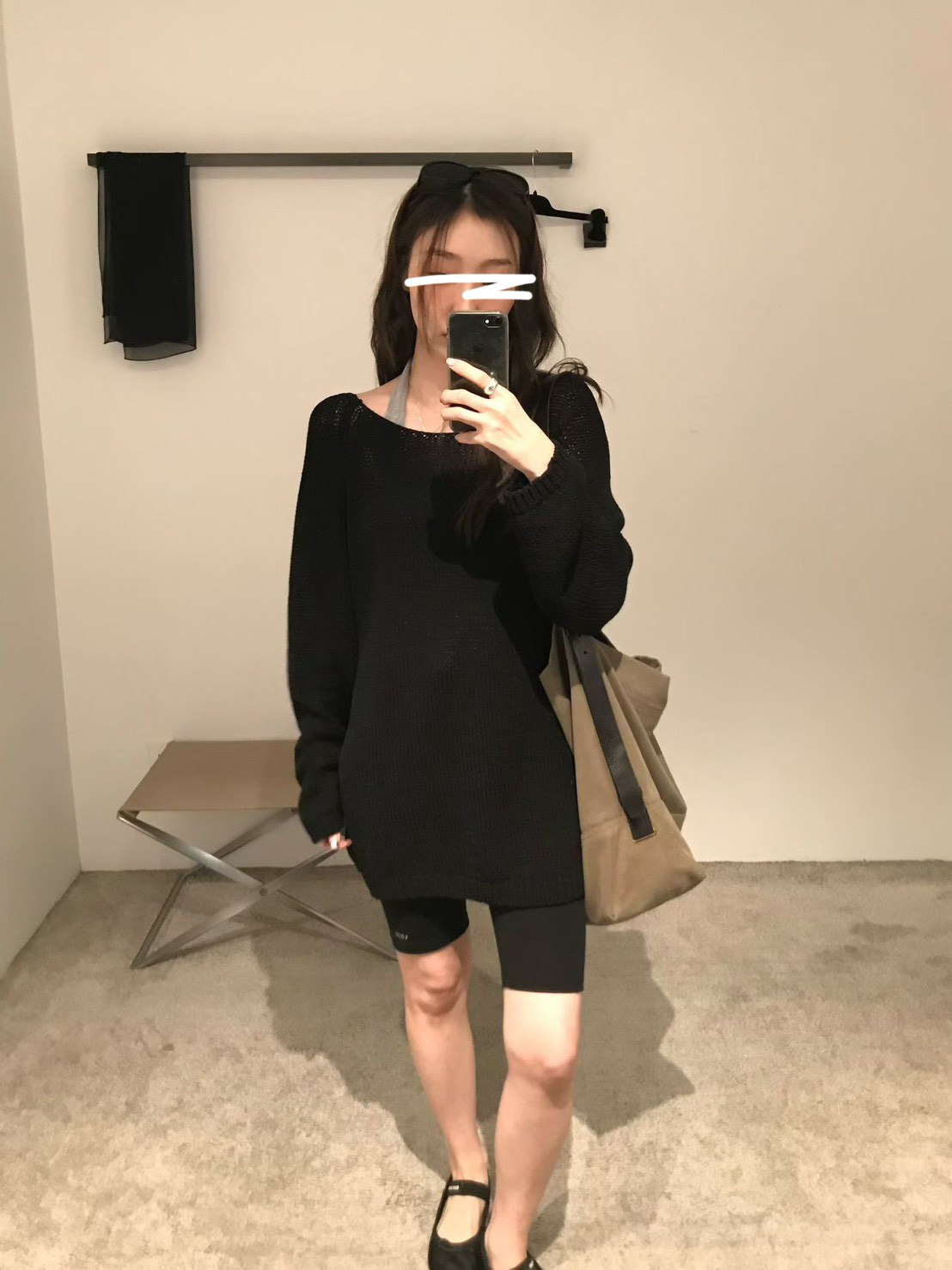 A94.小V家慵懶拉克蘭針織罩衫