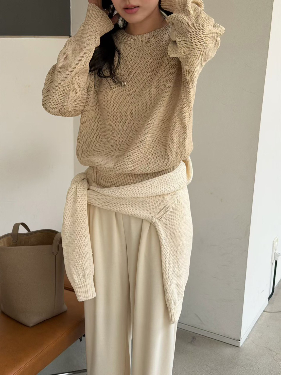 B93.瘦瘦歐膩溫柔可愛針織衫