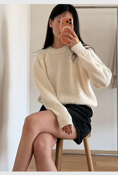 B93.瘦瘦歐膩溫柔可愛針織衫
