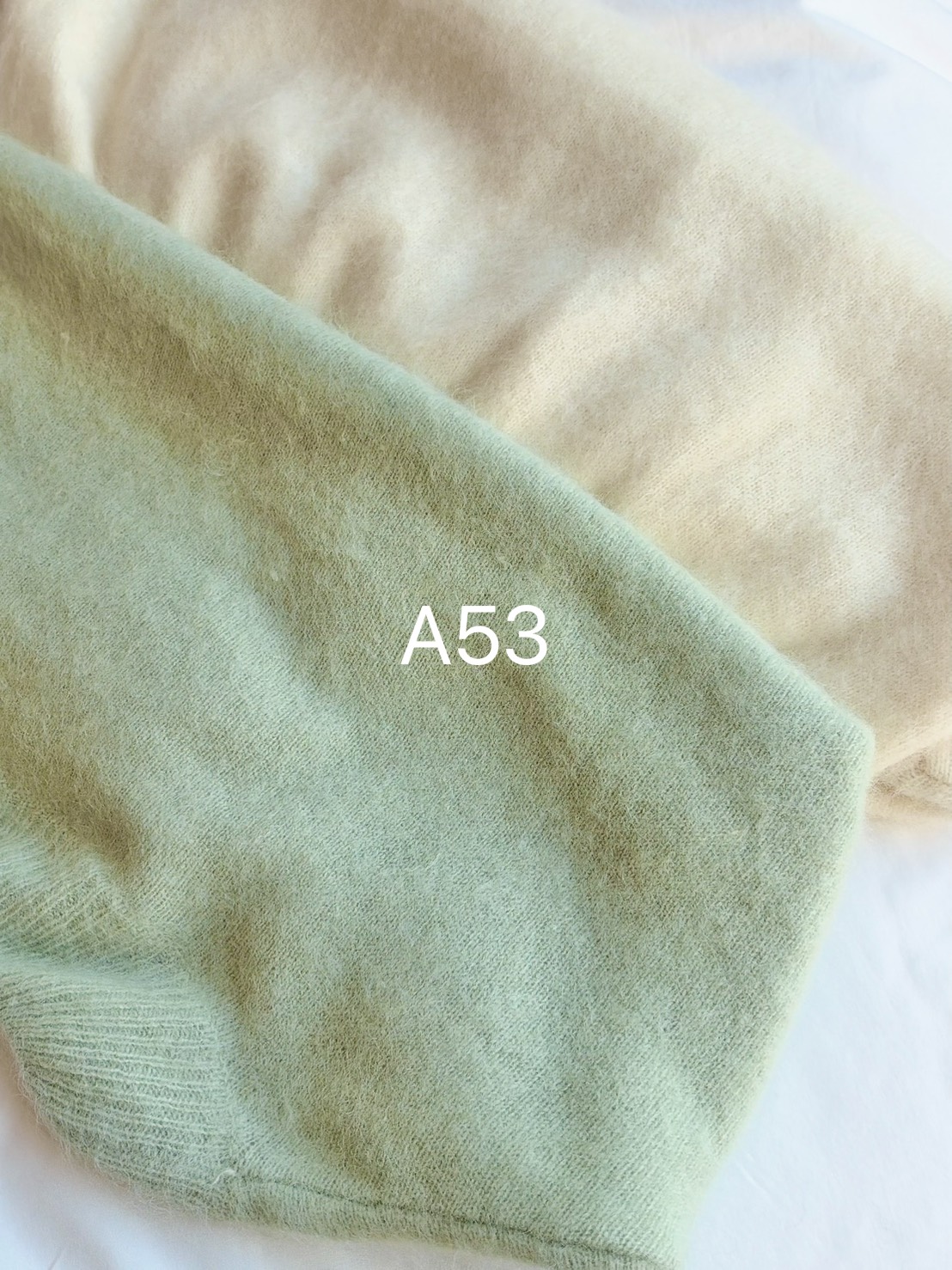 A53.清爽色6%CASHMERE美肩毛衣