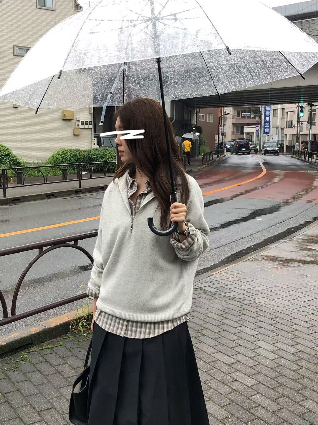 A26.大V家溫柔拉鍊領毛衣