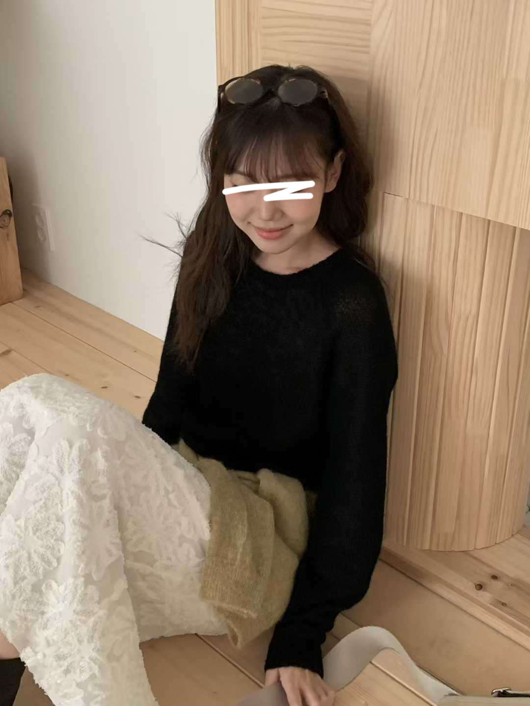 小V家KID MOHAIR圓領毛衣