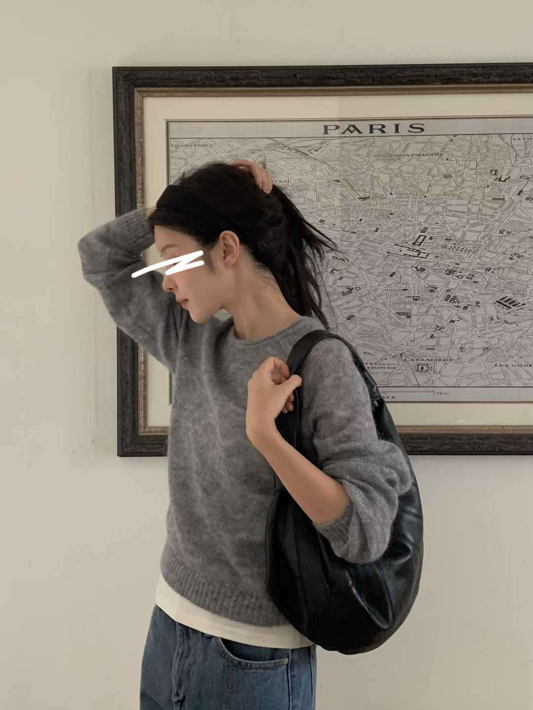 小V家KID MOHAIR圓領毛衣