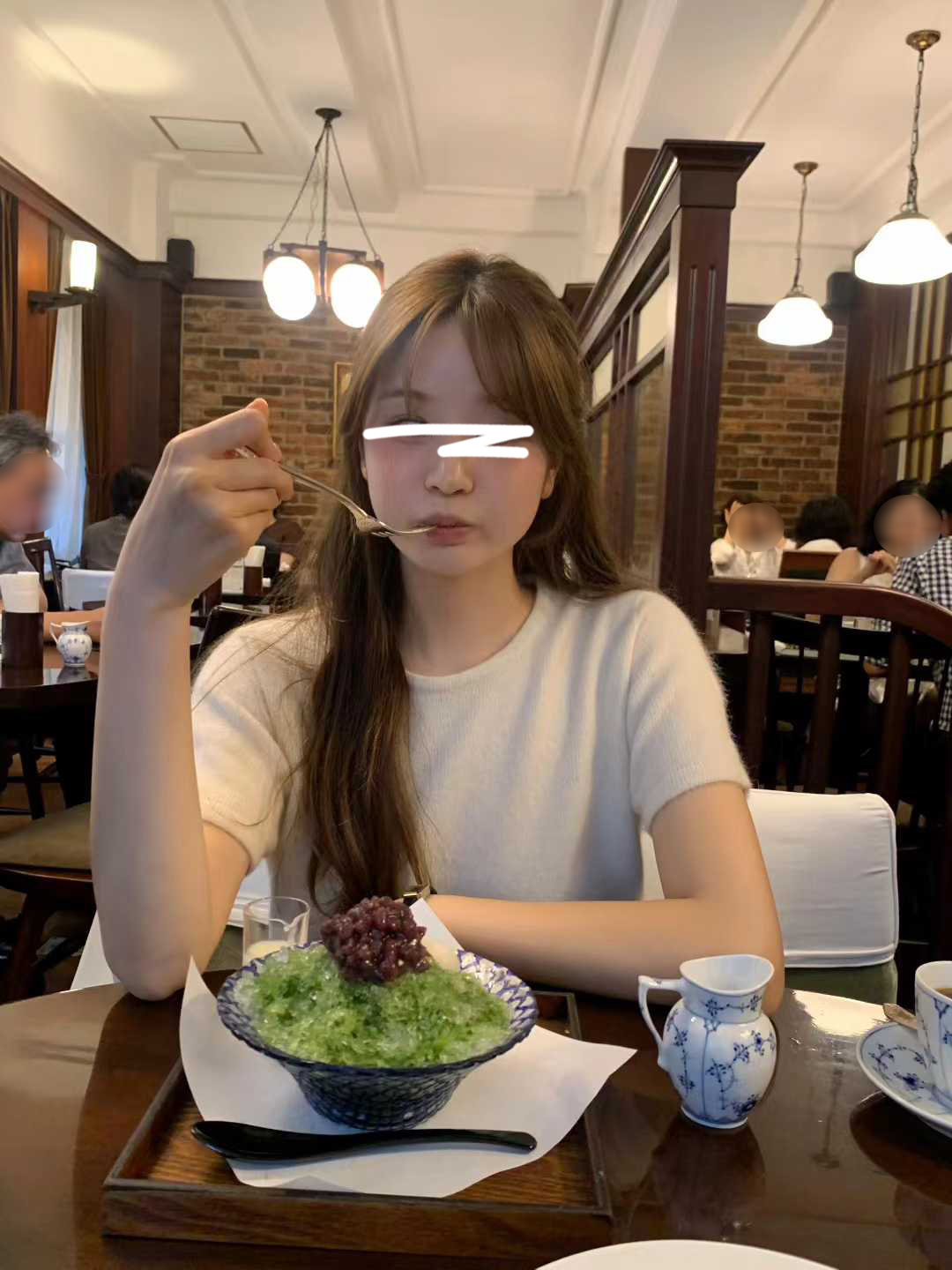 A32.顏值家浣熊羊毛無縫短袖毛衣