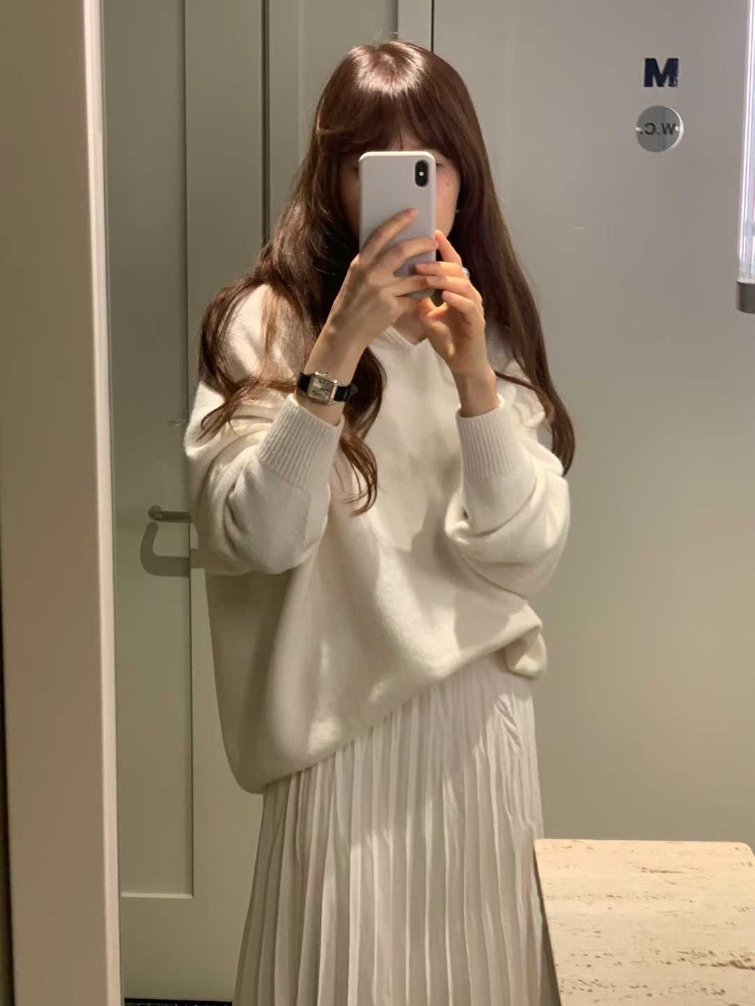 A14.顏值家50%WOOL無縫連帽毛衣