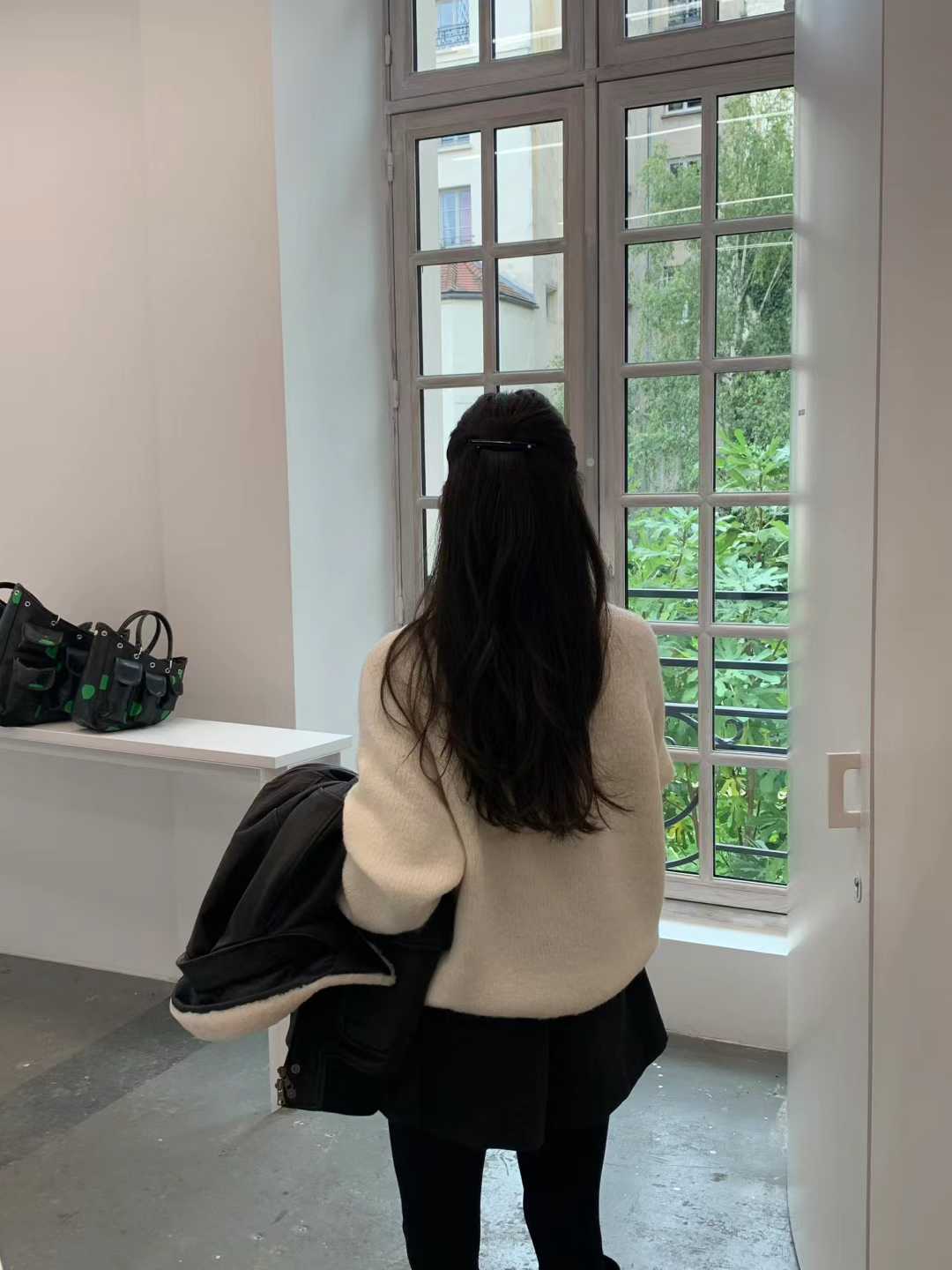 A16.顏值家甜美慵懶圓領毛衣