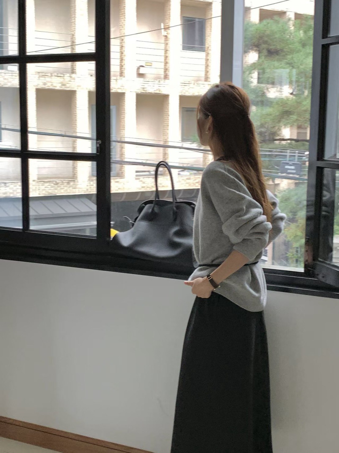 大V家淡雅5%CASHMERE毛衣