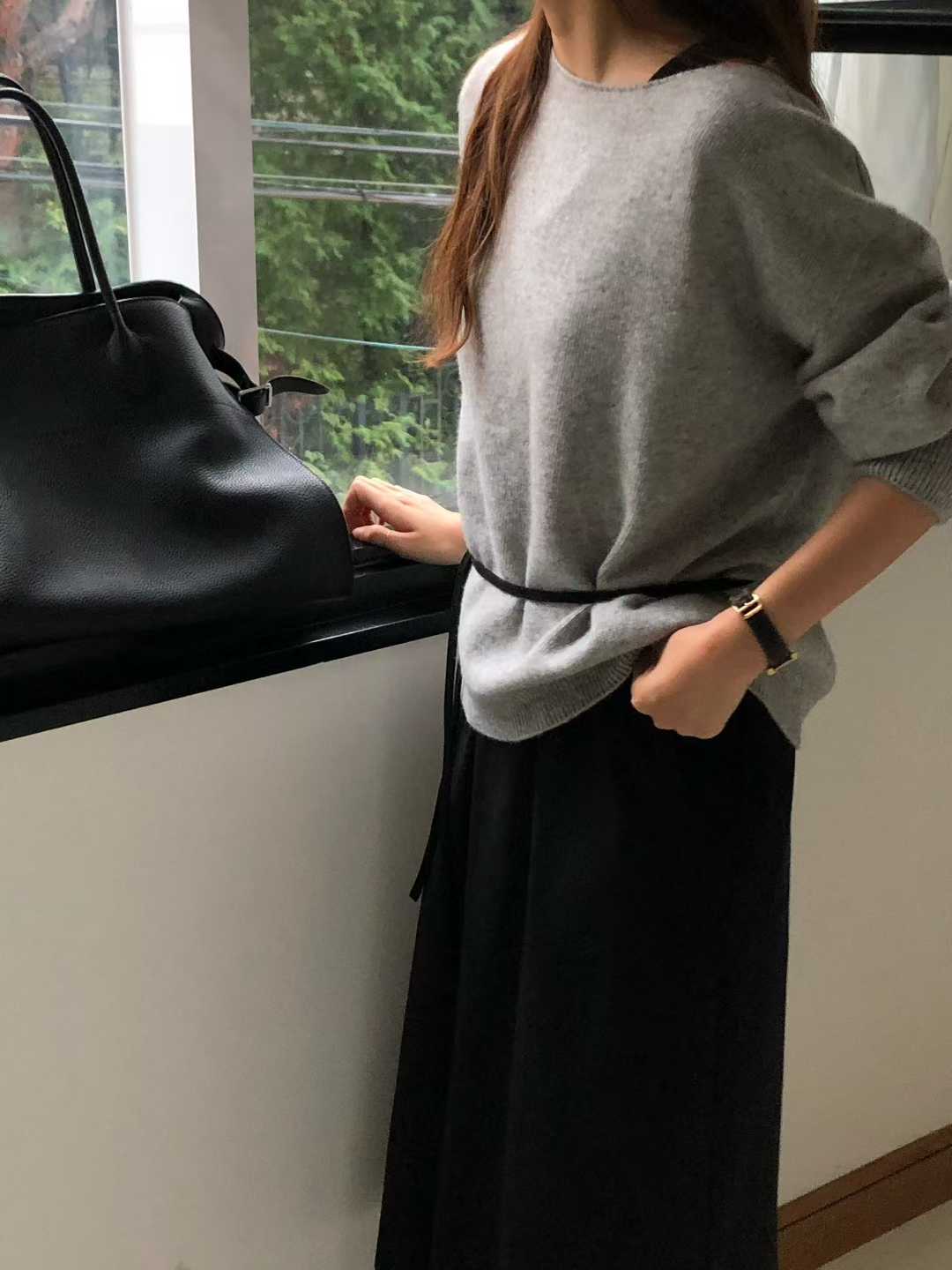 大V家淡雅5%CASHMERE毛衣