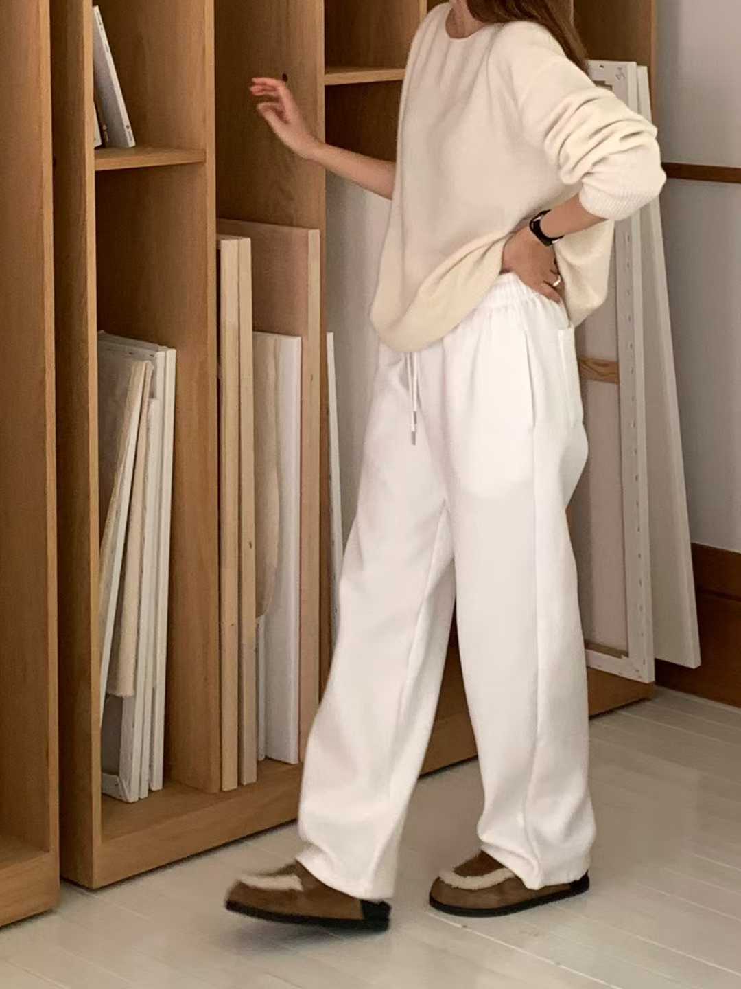 大V家淡雅5%CASHMERE毛衣