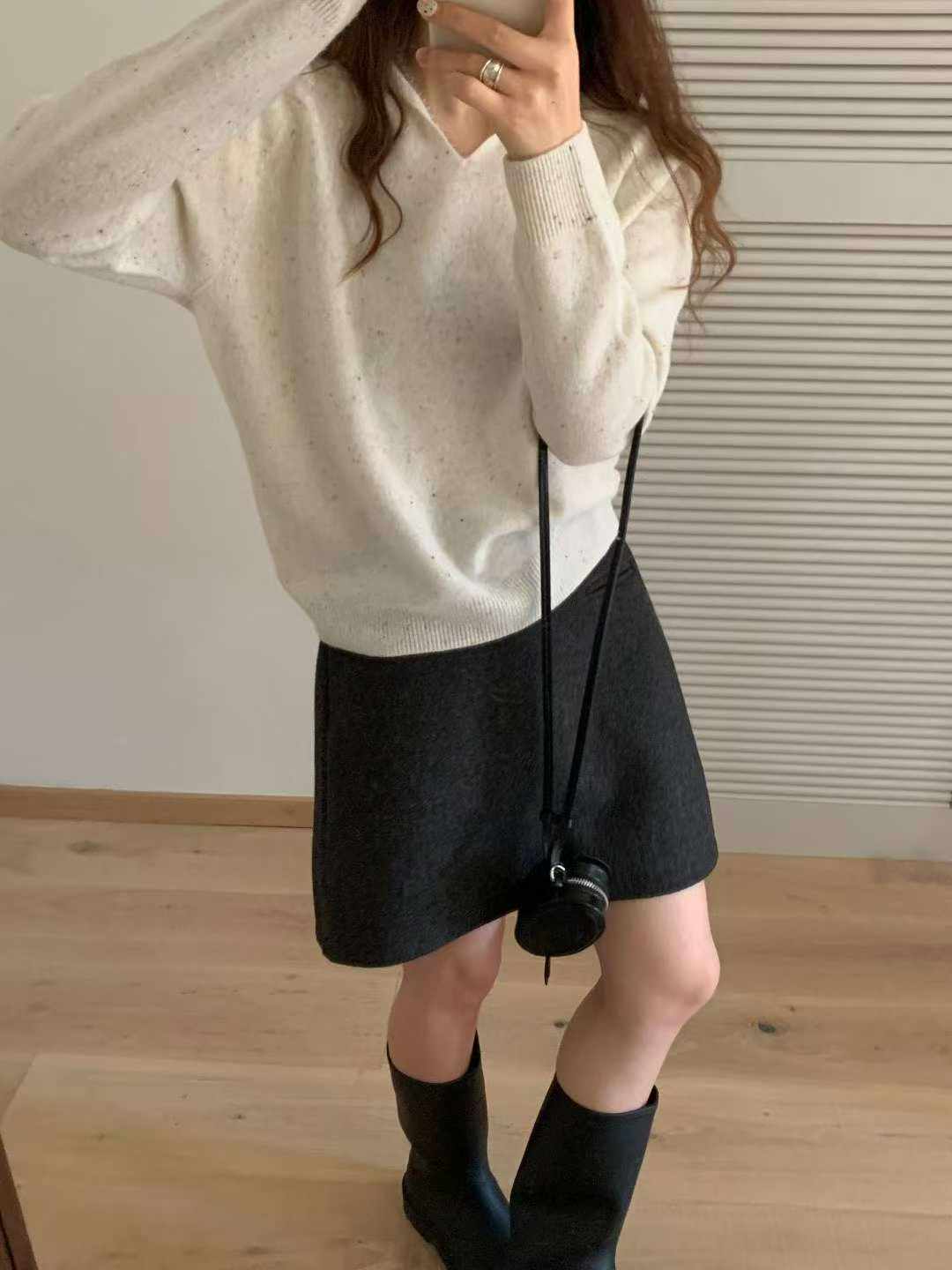 B79.可可家唯美暖暖連帽毛衣