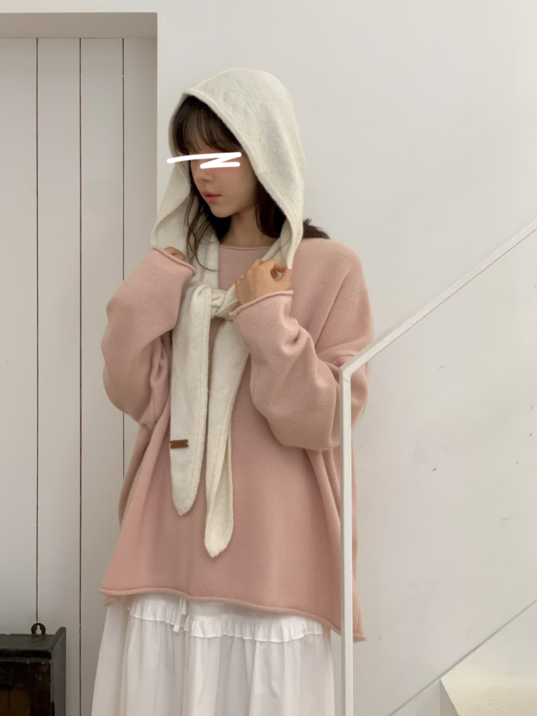 A32.甜姐家10%CASHMERE粉嫩毛衣