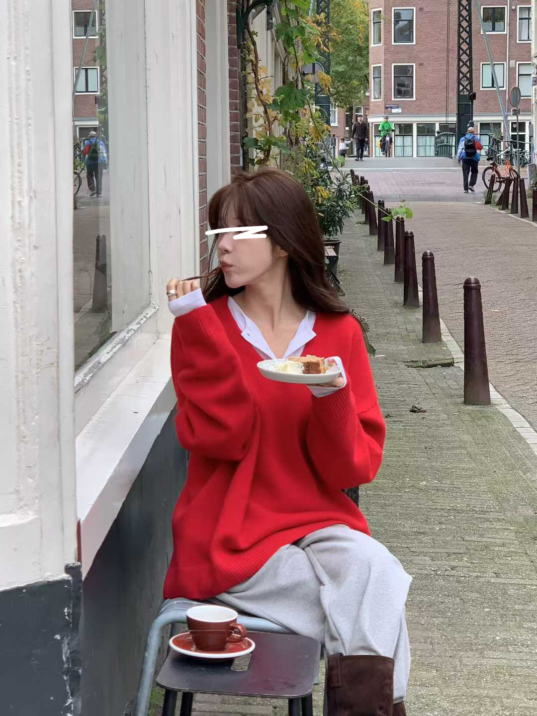 B07.小V家必備V領5%CASHMERE毛衣