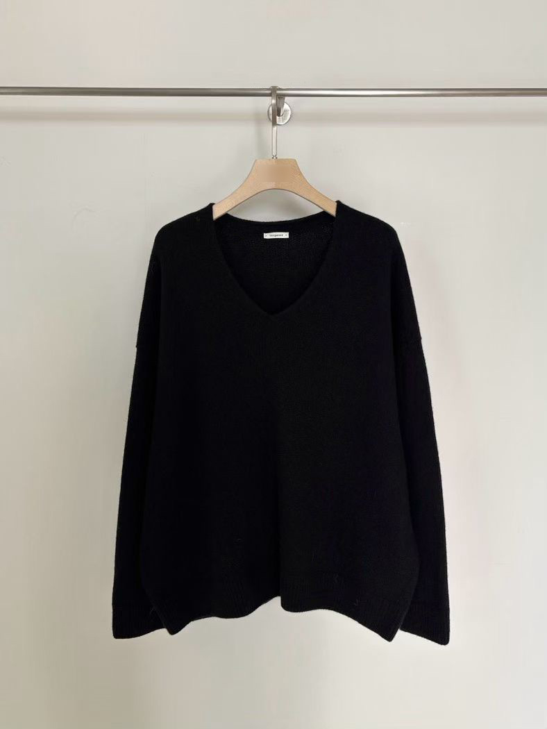 B07.小V家必備V領5%CASHMERE毛衣