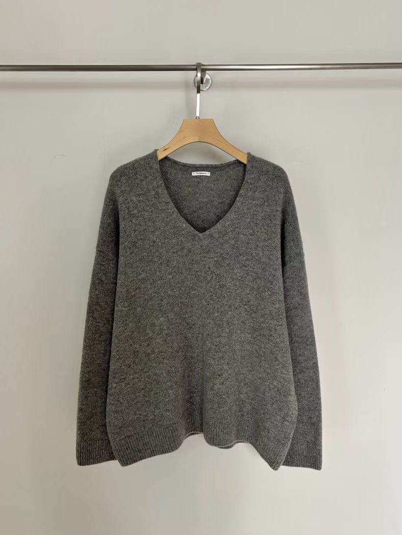 B07.小V家必備V領5%CASHMERE毛衣