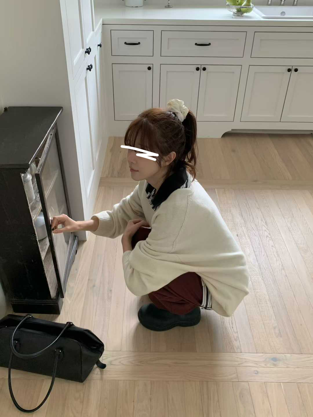 小V家必備V領5%CASHMERE毛衣