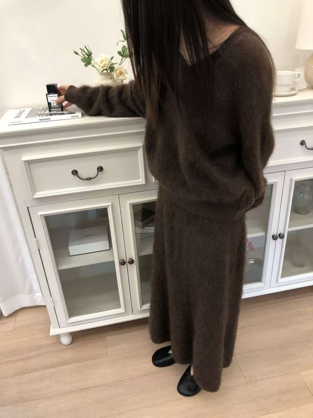 星星家100%犛牛V領毛衣