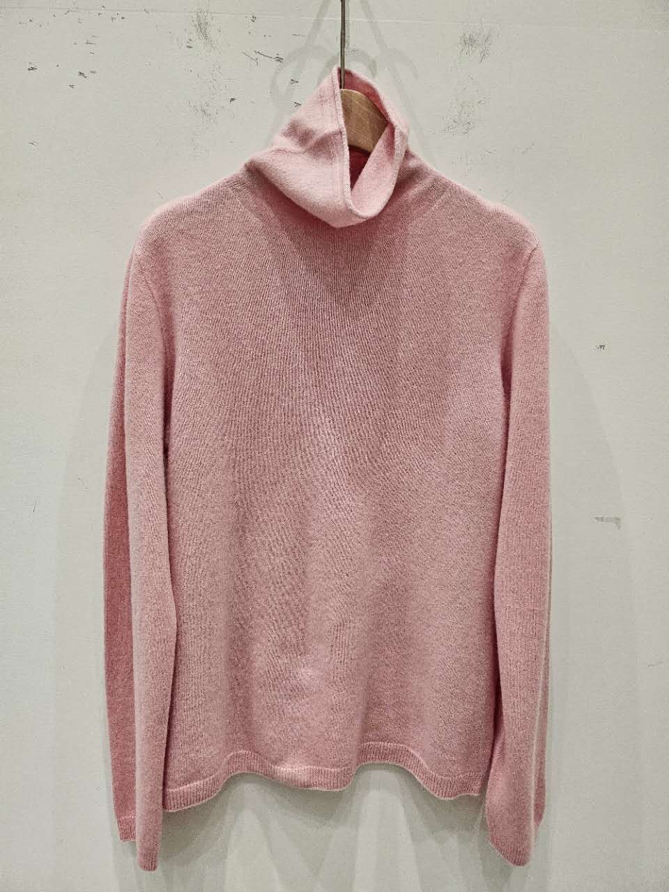 B34.星星家氣質高領浣熊混羊毛衣