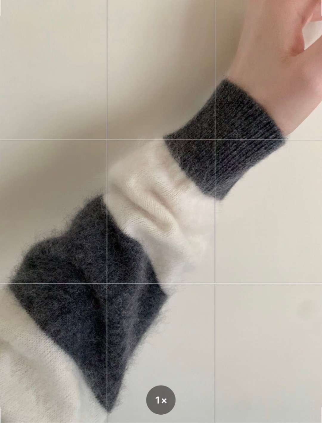 B77.可可家慵懶風撞色條紋毛衣