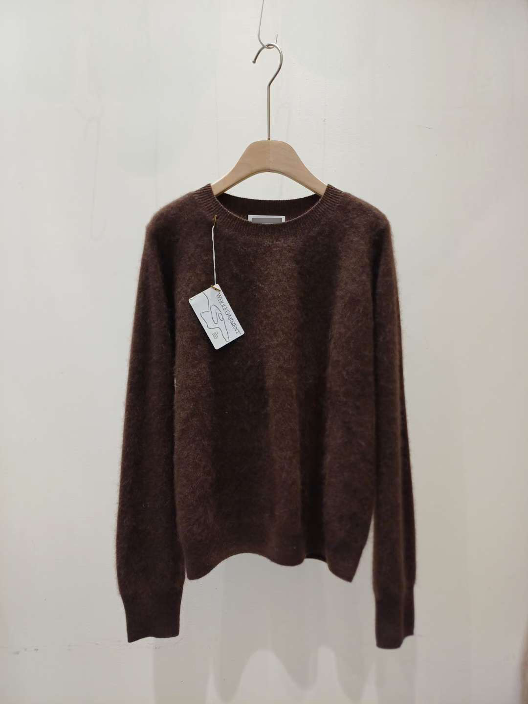 B94.可可家秋冬圓領多彩毛衣