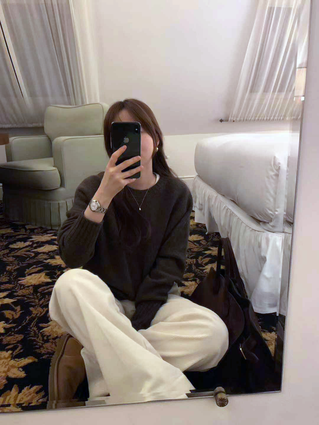 B32.顏值家5%CASHMERE無縫細膩毛衣