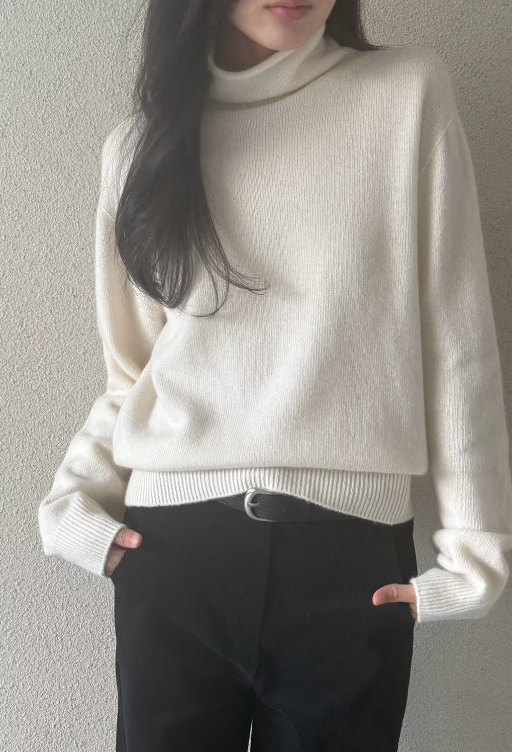 B49.瘦瘦歐膩暖暖入冬高領毛衣