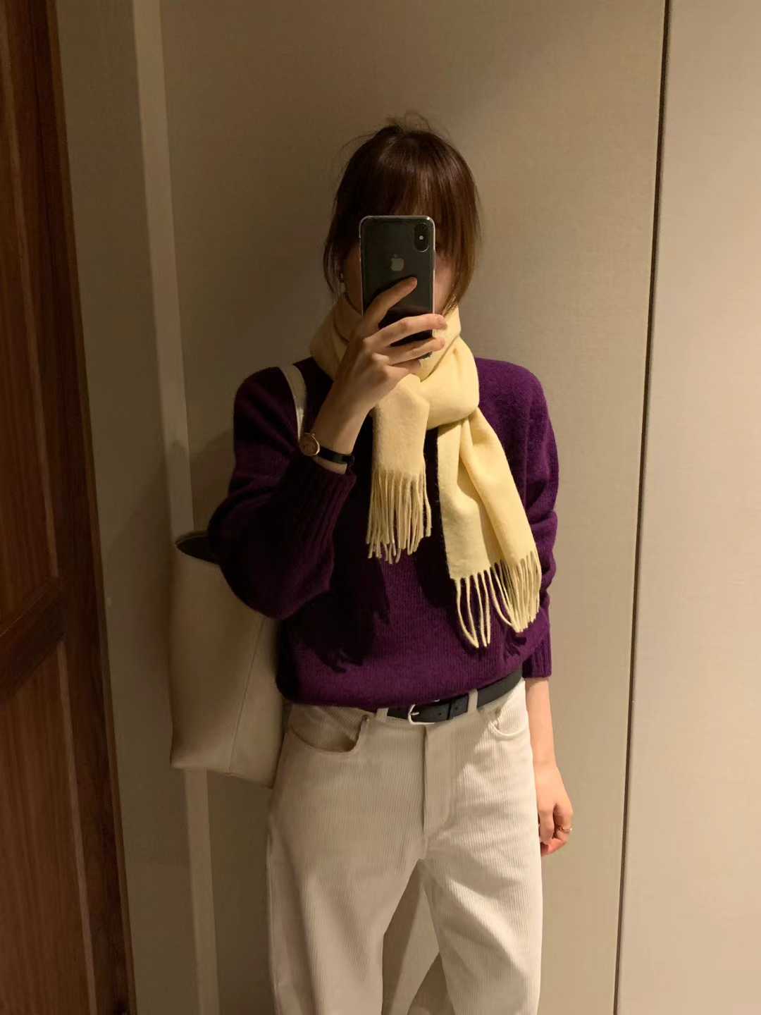 B33.顏值家亮眼100%WOOL毛衣