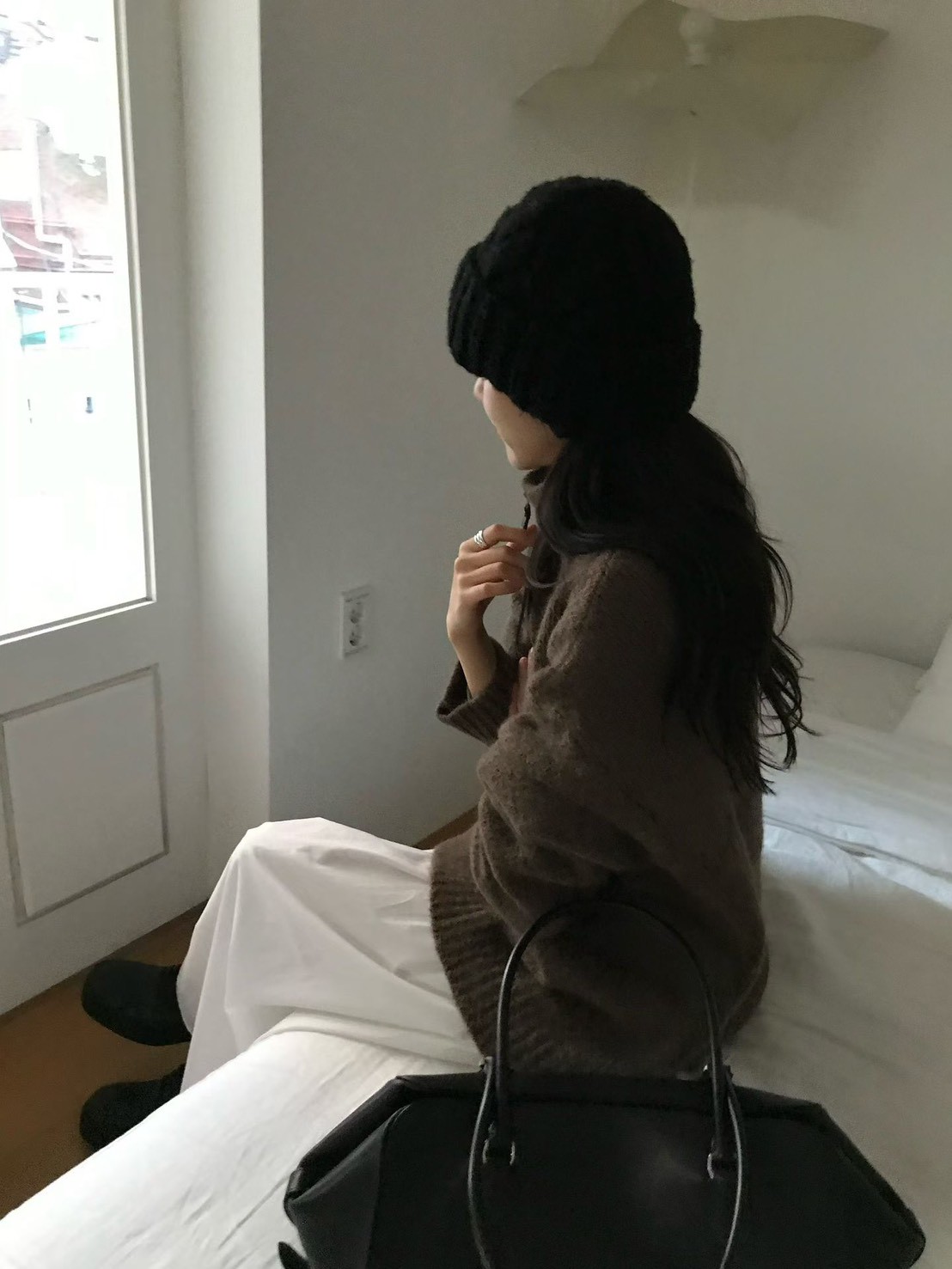 A11.小V家半門襟拉鍊立領毛衣