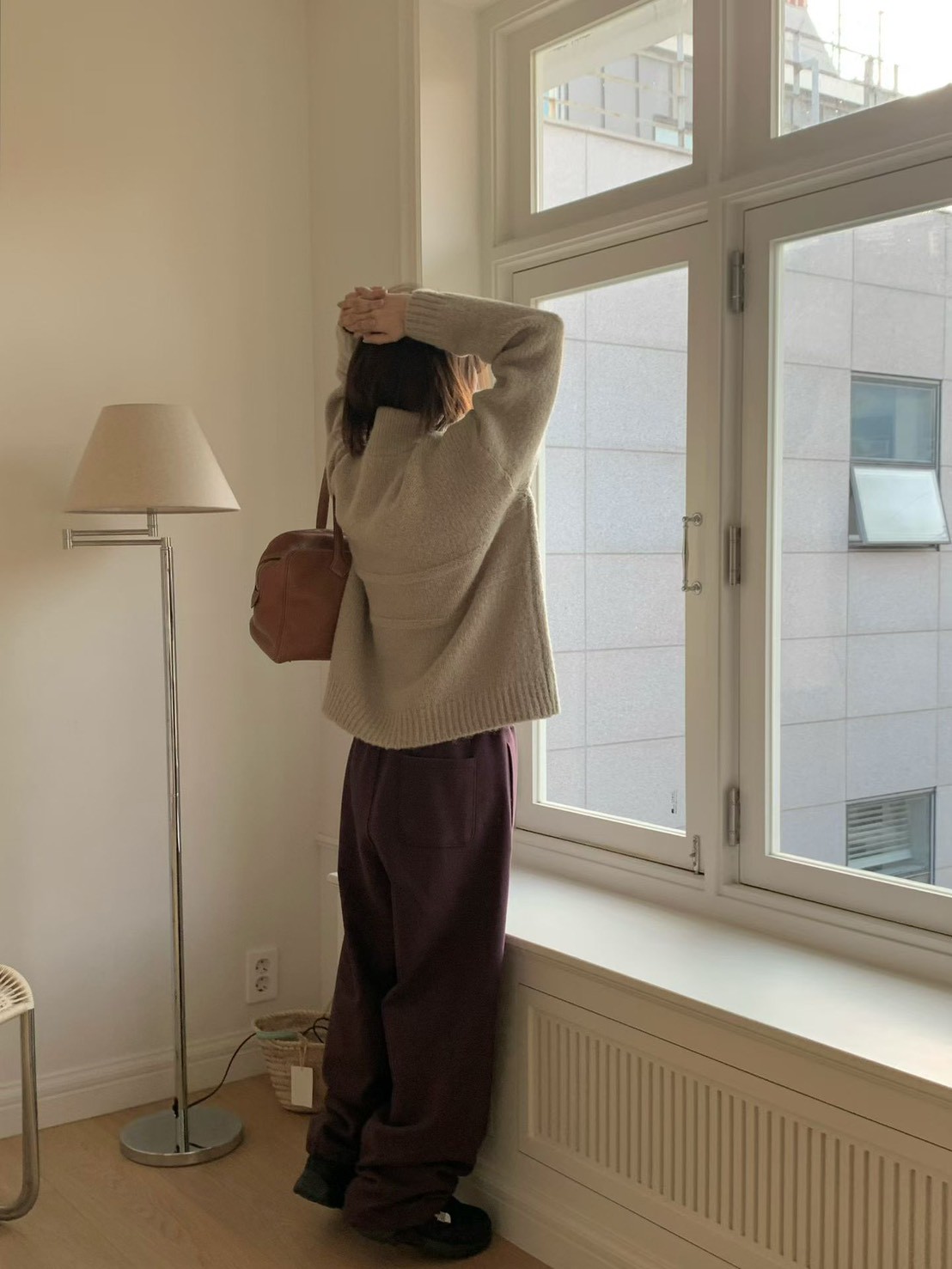 A11.小V家半門襟拉鍊立領毛衣