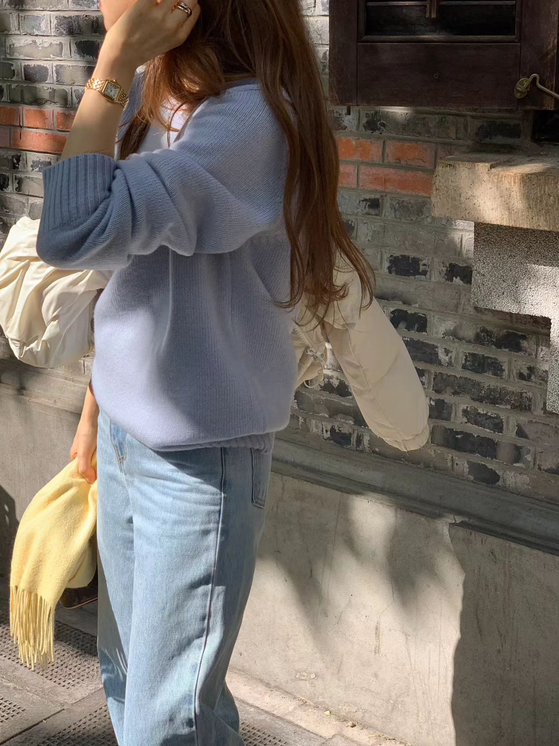 A52.顏值家100%WOOL圓領毛衣